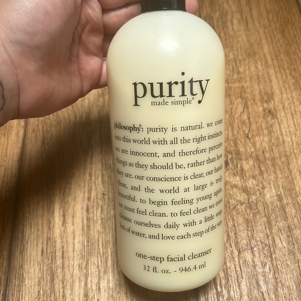 Philosophy Purity one step facial cleanser